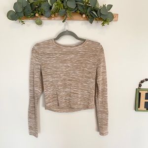 Cream Cropped Sweater